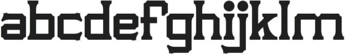 Rocklie Regular ttf (400) Font LOWERCASE