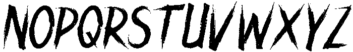 Rocknroll Regular otf (400) Font UPPERCASE