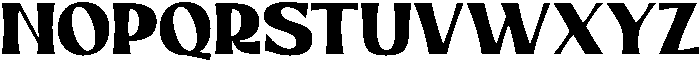 Rockold Regular otf (400) Font UPPERCASE