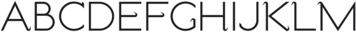 Rockpool-Regular ttf (400) Font UPPERCASE