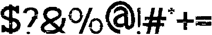 Rockrough Regular otf (400) Font OTHER CHARS