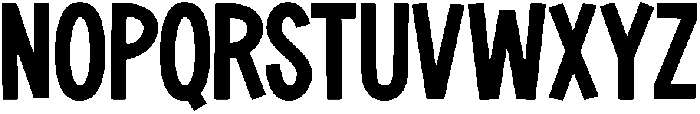 Rockstar-Regular otf (400) Font UPPERCASE