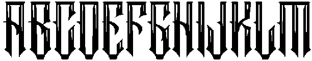 Rockstar Regular otf (400) Font UPPERCASE