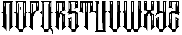 Rockstar Regular otf (400) Font UPPERCASE
