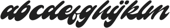 Rockstta Vintage Italic otf (400) Font LOWERCASE