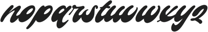 Rockstta Vintage Italic otf (400) Font LOWERCASE