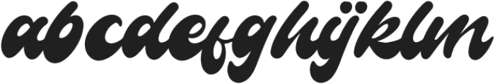 Rockstta Vintage otf (400) Font LOWERCASE