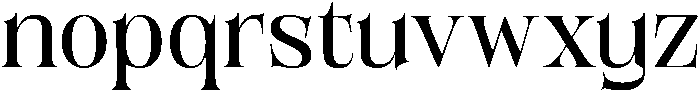 Rockville otf (400) Font LOWERCASE