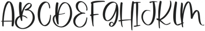 RockwishRegular otf (400) Font UPPERCASE