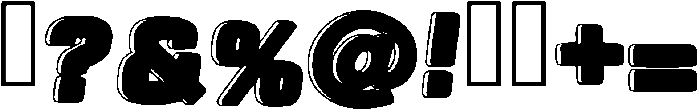 Rocky Regular otf (400) Font OTHER CHARS
