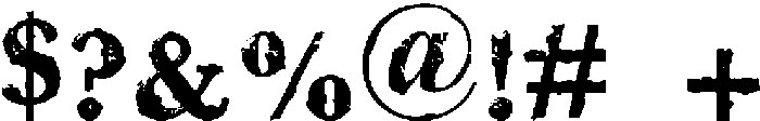Rocky-Relief Regular otf (400) Font OTHER CHARS