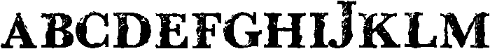 Rocky-Relief Regular otf (400) Font UPPERCASE