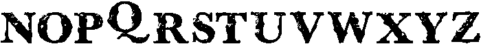 Rocky-Relief Regular otf (400) Font LOWERCASE