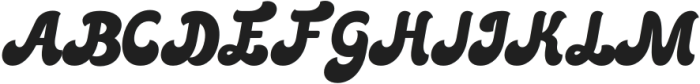 RockyCity-Regular otf (400) Font UPPERCASE