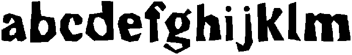 RockyCut Regular otf (400) FONT