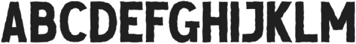 Rockytter Rough otf (400) Font UPPERCASE