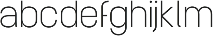 Roclette Display Light otf (300) Font LOWERCASE