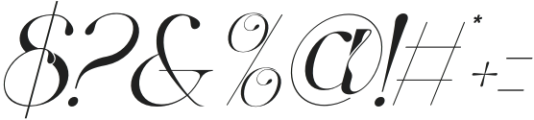 Rococo Complete Regular Italic otf (400) Font OTHER CHARS