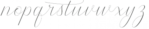 Rodanthe otf (400) Font LOWERCASE