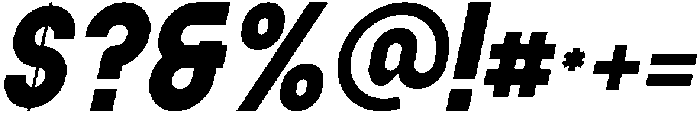 Roddo Italic otf (400) Font OTHER CHARS