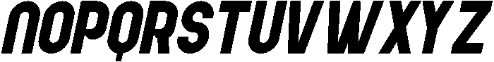 Roddo Italic otf (400) Font UPPERCASE