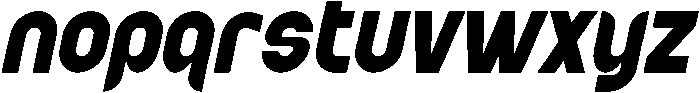 Roddo Italic otf (400) Font LOWERCASE