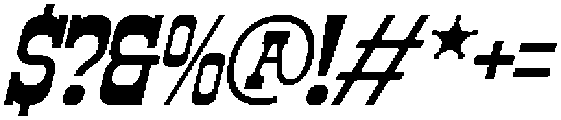 Rodeo Drinks Italic otf (400) Font OTHER CHARS