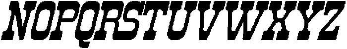 Rodeo Drinks Italic otf (400) Font UPPERCASE