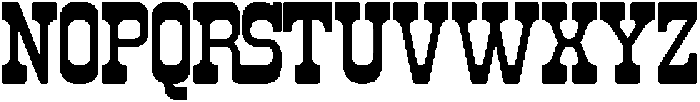 Rodeo Drinks otf (400) Font UPPERCASE
