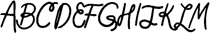 Rodeo Regular otf (400) Font UPPERCASE