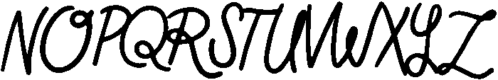 Rodeo Regular otf (400) Font UPPERCASE