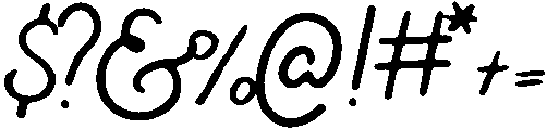 Rodeo Regular otf (400) Font OTHER CHARS