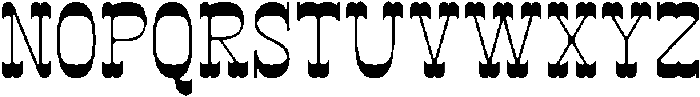 RodeoWestwood otf (400) Font LOWERCASE