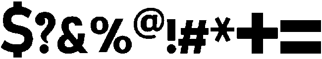 Roder Regular otf (400) Font OTHER CHARS