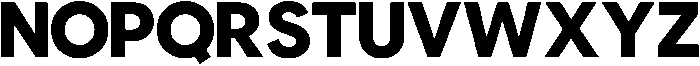 Roder Regular otf (400) Font UPPERCASE