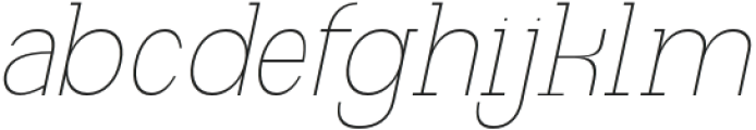 Rofane Mono Thin Italic otf (100) FONT