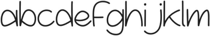 Rofella otf (400) Font LOWERCASE