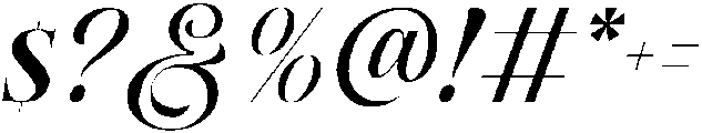 Roffelia otf (400) Font OTHER CHARS
