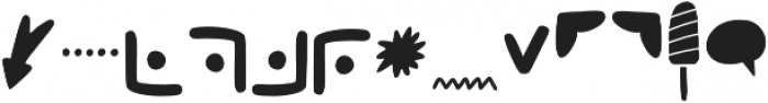 Rogalik Symbols otf (400) Font LOWERCASE