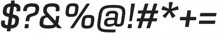 Rogan SemiBold Italic otf (600) Font OTHER CHARS