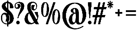 Rogarillos Regular otf (400) Font OTHER CHARS