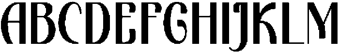 Rogarillos Regular otf (400) Font UPPERCASE