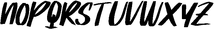 Roger Bold Italic otf (700) Font UPPERCASE