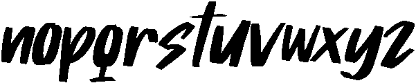 Roger Bold Italic otf (700) Font LOWERCASE