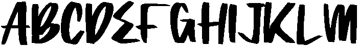 Roger Bold otf (700) Font UPPERCASE