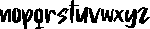 Roger Bold otf (700) Font LOWERCASE