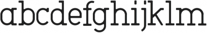Roger Serif Light otf (300) Font LOWERCASE