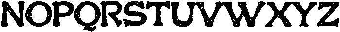 Roghen-Regular otf (400) Font UPPERCASE