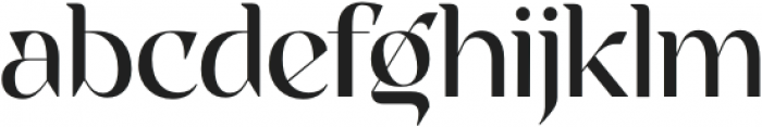 Rogie otf (400) Font LOWERCASE