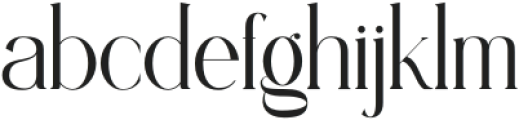 Rogifta Regular otf (400) Font LOWERCASE